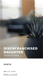 Mobile Screenshot of disenfranchiseddaughter.com